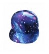 Misscat Hip-Hop Galaxy Printed Snapback Hat Flat Bill Adjustable Baseball Cap - CH12NZBDFHQ