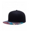 So'each Unisex 3d Galaxy Aztec Print Flatbill Visor Snapback Baseball Hat Neon Sign - CB12B6NL7PN