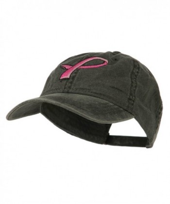 Pink Breast Cancer Embroidered Washed