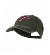 Pink Breast Cancer Embroidered Washed