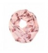 Elephant Animal Print Soft Infinity Loop Scarf - Pink - CN126XA66YF