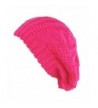 SUNYIK Beanie Winter Slouchy Fuchsia