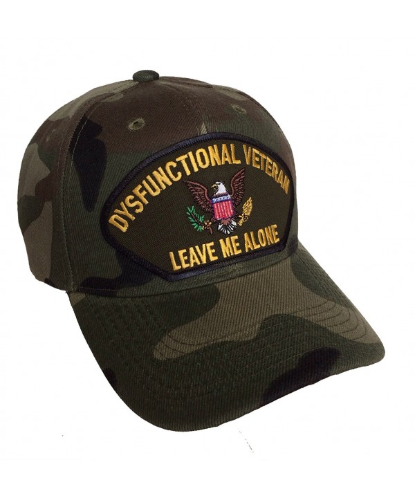 Dysfunctional Veteran Hat Camo Ball Cap - CE11EJ24IVJ