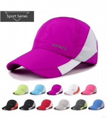 Lightweight Baseball Outdoor Sport Purple in Women's Baseball Caps