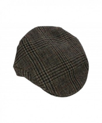 Irish Tweed Brown Check percent