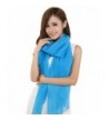 Large Size Fashion Voile Design Shawl Pashmina Scarf Wrap Stole Throw CJ Apparel NEW - Blue - C611QFD5W3X