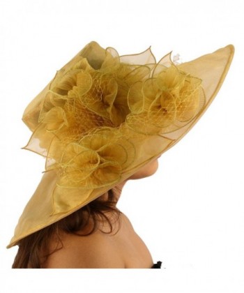 Summer Kentucky Organza Fishnet Hat