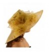 Summer Kentucky Organza Fishnet Hat