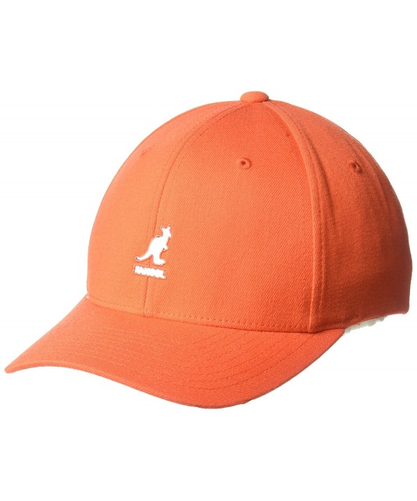 Kangol Men's Wool Flex-Fit Baseball Cap - Safety - CS184W4E4CR