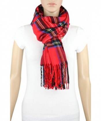 Achillea Scottish Tartan Cashmere Blanket in Fashion Scarves