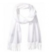 K&OumlLN Cashmere Wool Scarf for Woman and Men - Premium Quality 100% Pashmina Cashmere - White - CH12D8TACL7