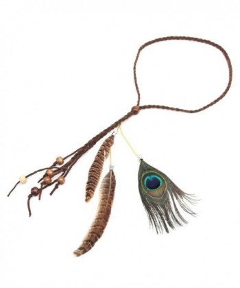 tallahassee Feather Tassels Headband Headdress