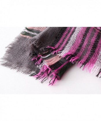 Womens Tartan Scarf Checked Pashmina in Cold Weather Scarves & Wraps