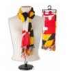 Scarf / Viscose Silk-Like Maryland Flag Original All Weather Womens Scarf - C312I268XUT