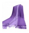 TopTie Scarf Tassel Solid Tow Tone in Fashion Scarves