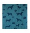 Dogs Print Cotton Scarf CSJ L 52