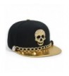 Adjustable Hip hop Metal Studded Snapback