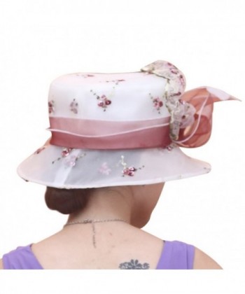 Junes Young Elegant Handmade Embroidered in Women's Sun Hats