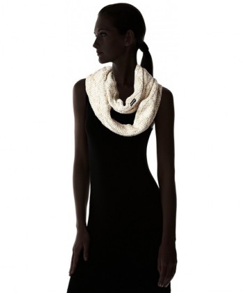 Womens Textured Diamond Eternity Vanilla in Cold Weather Scarves & Wraps