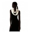 Womens Textured Diamond Eternity Vanilla in Cold Weather Scarves & Wraps