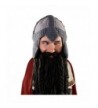 Beard Head - The Original Barbarian Warrior Knit Beard Hat - Black - CP11Q05YGT7