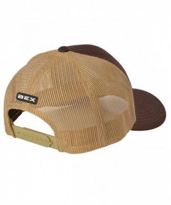 BEX Mens Khaki Mesh Brown in Men's Baseball Caps