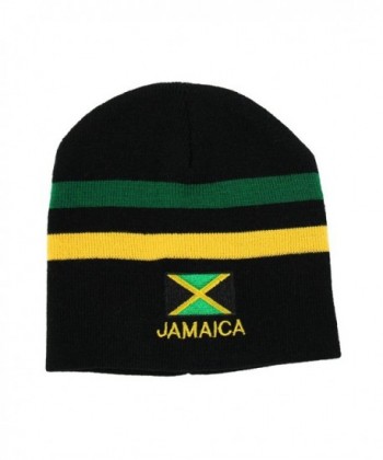 RW Jamaica Beanie Embroidered in Men's Skullies & Beanies