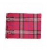 Tapp Cashmere Plaid Tassel Scarf in Cold Weather Scarves & Wraps