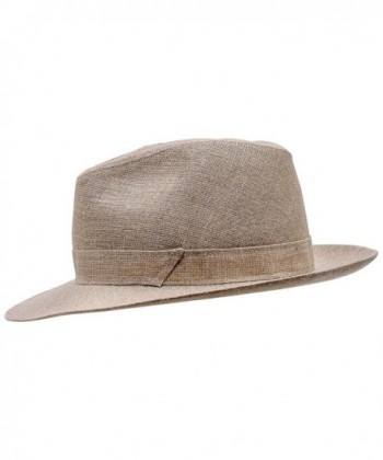 Sterkowski Fedora Corleone Summer Linen in Men's Fedoras