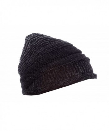 Womens Alyona Knit Winter Hat - Black - CP12LWQJ535