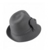 Wool Felt Fedora Big Bow