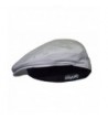 Men's Light Weight Newsboy Ivy Cap Flat Brim Hat (L/XL- Grey) - CM12LBZXAWX