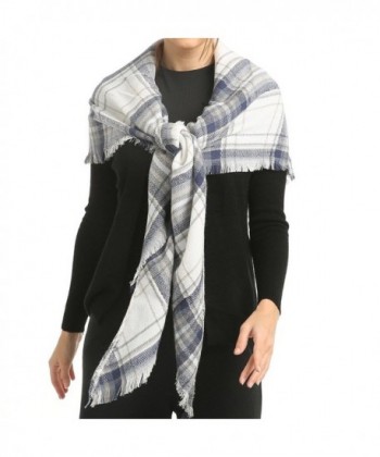 Blanket Scarf Poncho Plaid Women in Cold Weather Scarves & Wraps