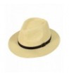 Men's Spring Summer Brim Fedora Hat - CS12EPKU8UJ