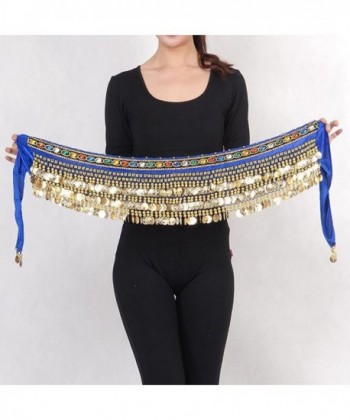 MUNAFIE Belly Dance Coins Blue