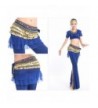 MUNAFIE Belly Dance Coins Blue in Fashion Scarves