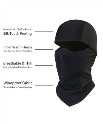 Ski Mask HikeValley Lightweight Motorcycling in Men's Balaclavas