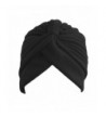 Qunson Womens Ruffle Turban Headwear in Women's Skullies & Beanies