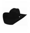 Bullhide Montecarlo KINGMAN 4X Premium Wool Westen Hat 7 1/4 Black - CJ119D3O9HR