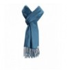 Amtal Large Pashmina Soft Scarf Cashmere Shawl Wrap Stole in 40+ Solid Colors - Federal Blue - C4118XLGT91