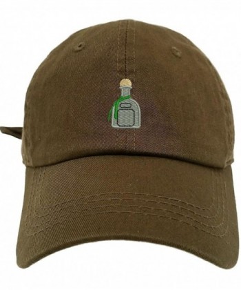 TheMonsta Patron Style Dad Hat Washed Cotton Polo Baseball Cap - Olive - CA187QNUW6O