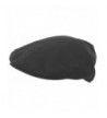 Headchange Made In USA 100% Cotton IVY Scally Cap Driving Hat newsboy XS-XXL - Black - C011XWUTW6F