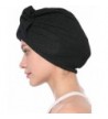 Ababalaya Elegant Strench Pleated Leopard in Women's Skullies & Beanies