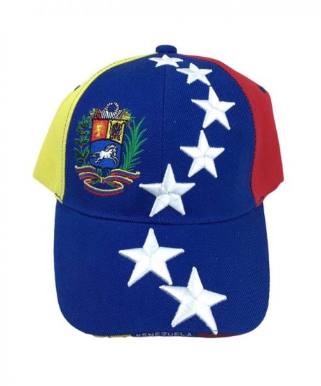 Tricolor Baseball Hat from Venezuela - CT17X0HEKE3