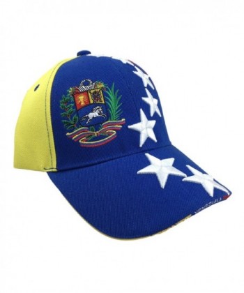 Tricolor Baseball Hat from Venezuela in Men's Baseball Caps