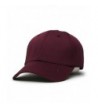 Plain Pro Cool Mesh Low Profile Baseball Cap with Adjustable Velcro - Maroon - CT12CDMCUHP