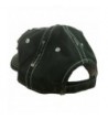 BlvdNorth Thin American Black Distressed in Women's Baseball Caps