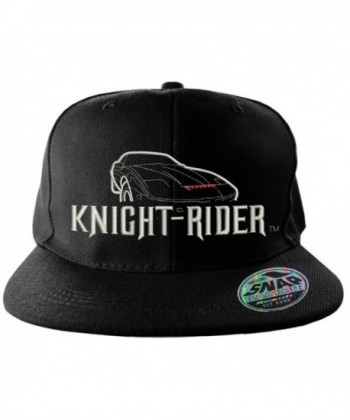 Official Knight Rider K.I.T.T. Black Snapback Baseball Cap Hat - CU12887E86F