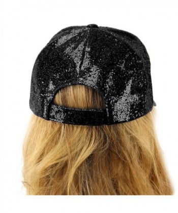 Everyday Glitter Liquid Baseball Hat in Women's Baseball Caps