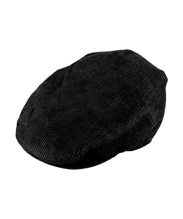 Jaxon Corduroy Ivy Cap - Black - CV1147SKMYR